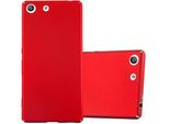 Cadorabo Cover Per Sony Xperia M5 Cover Protettiva In Rosso Custodia Rigida Cover Per Telefono Cellulare