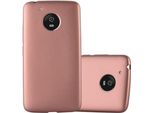 Cadorabo Custodia Protettiva Per Motorola Moto G5 Custodia In Rosa Custodia Per Telefono Cellulare Custodia In Silicone Tpu Custodia Di Copertura