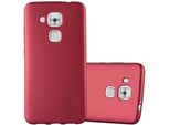 Cadorabo Cover Protettiva Per Huawei Nova Plus Custodia In Rosso Per Telefono Cellulare Tpu Custodia In Silicone Cover Case