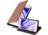 Cadorabo Custodia Per Apple Iphone 6 Plus / 6S Plus Custodia Protettiva In Marrone Custodia Per Cellulare Cover Chiusura Magnetica