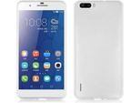 Cadorabo Custodia Per Honor 6 Plus Custodia Protettiva In Argento Custodia Protettiva In Silicone Tpu Cover