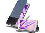 Cadorabo Custodia Per Samsung Galaxy Note 3 Custodia Protettiva In Blu Custodia Per Cellulare Custodia A Libro Cover