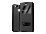 Cadorabo Custodia Protettiva Per Huawei P9 Lite 2016 / G9 Lite Cover In Nero Custodia Per Cellulare Custodia A Libro Custodia Cover