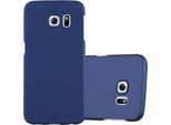 Cadorabo Cover Per Samsung Galaxy S6 Edge Cover Protettiva In Blu Custodia Rigida Per Telefono Cellulare Cover Case