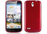 Cadorabo Custodia Per Huawei Ascend G610 Custodia Protettiva In Silicone Tpu Rosso Custodia Protettiva Cover