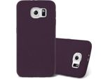 Cadorabo Custodia Protettiva Per Samsung Galaxy S6 Custodia In Viola Telefono Cellulare Tpu Etui Cover Case