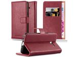Cadorabo Cover Per Samsung Galaxy J5 2017 Versione Usa Cover Protettiva In Rosso Cellulare Cover Libro Custodia Custodia Lusso