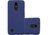 Cadorabo Custodia Protettiva Per Lg K4 2017 Cover In Blu Custodia Per Telefono Cellulare Tpu Etui Cover Case