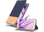 Cadorabo Custodia Per Samsung Galaxy A3 2017 Custodia Protettiva In Blu Custodia Per Cellulare Custodia A Libro Cover