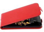 Cadorabo Custodia Protettiva Per Lg K8 2016 Cover In Rosso Flip Case Custodia Del Telefono Cellulare Cover In Similcuoio