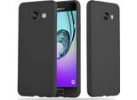 Cadorabo Custodia Per Samsung Galaxy A3 2016 Custodia Protettiva In Nero Custodia Per Telefono Cellulare Tpu Custodia In Silicone Cover