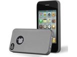 Cadorabo Custodia Protettiva Per Apple Iphone 4 / 4S Custodia In Grigio Telefono Cellulare Tpu Silicone Custodia Cover Case