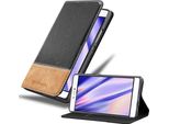 Cadorabo Cover Per Huawei P8 Cover Protettiva In Nero Shandy Custodia A Libro Custodia In Similcuoio