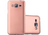 Cadorabo Custodia Protettiva Per Samsung Galaxy J3 2016 Custodia In Rosa Telefono Cellulare Tpu Silicone Custodia Cover Case