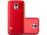 Cadorabo Custodia Protettiva Per Samsung Galaxy S5 / S5 Neo In Rosso Custodia Per Cellulare Custodia In Silicone Tpu Cover Case