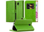 Cadorabo Cover Per Samsung Galaxy J7 2017 Cover Protettiva In Verde Cellulare Cover Libro Custodia Custodia