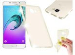 Cadorabo Custodia Per Samsung Galaxy A5 2016 Custodia Protettiva In Giallo Custodia Cover Tpu Silicone Strass Telefono Cellulare Etui