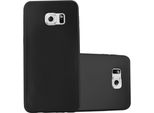 Cadorabo Custodia Protettiva Per Samsung Galaxy S6 Edge Plus Custodia In Nero Per Telefono Cellulare Tpu Custodia In Silicone Cover Case