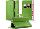 Cadorabo Cover Per Samsung Galaxy J5 2017 Versione Usa Cover Protettiva In Verde Cellulare Cover Libro Custodia Custodia Lusso