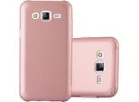 Cadorabo Cover Per Samsung Galaxy J5 2015 Cover Protettiva In Rosa Custodia Rigida Cover Per Telefono Cellulare