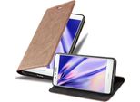 Cadorabo Cover Per Huawei P9 Lite 2016 / G9 Lite Cover Protettiva In Marrone Custodia Per Cellulare Cover Chiusura Magnetica