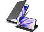 Cadorabo Cover Per Huawei P9 Lite 2016 / G9 Lite Cover Protettiva In Nero Custodia Per Cellulare Cover Chiusura Magnetica