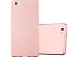 Custodia Cadorabo Per Huawei P8 Lite 2015 Cover Protettiva In Rosa Custodia Rigida Cover Per Telefono Cellulare