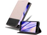 Cadorabo Cover Per Huawei P8 Lite 2017 / P9 Lite 2017 Cover Protettiva In Rosa Shandy Cover Libro Custodia In Pelle Finta