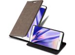 Cadorabo Cover Per Huawei Mate S Cover Protettiva In Marrone Custodia Per Cellulare Cover Chiusura Magnetica
