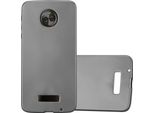 Cadorabo Custodia Protettiva Per Motorola Moto X4 Cover In Grigio Custodia Per Telefono Cellulare Tpu Custodia In Silicone Cover Case