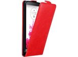 Custodia Cadorabo Per Lg G3 Cover Protettiva In Rosso Custodia Flip Per Telefono Cellulare Custodia Cover