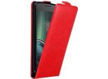 Cadorabo Custodia Per Motorola Moto G4 Play Custodia Protettiva In Rosso Flip Case Custodia Per Cellulare Cover