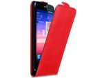Custodia Cadorabo Per Huawei Ascend P7 Custodia Protettiva In Rosso Custodia Flip Per Telefono Cellulare Custodia Cover