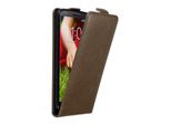 Custodia Cadorabo Per Lg G2 Cover Protettiva In Marrone Custodia Flip Per Telefono Cellulare Custodia Cover