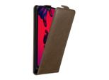 Custodia Cadorabo Per Huawei P20 Pro / P20 Plus Custodia Protettiva In Marrone Custodia Flip Per Telefono Cellulare Custodia Cover