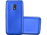Cadorabo Custodia Protettiva Per Motorola Moto G4 Play Custodia In Blu Custodia Per Telefono Cellulare Custodia In Silicone Tpu Custodia Di Copertura