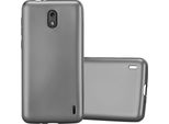Cadorabo Custodia Protettiva Per Nokia 2 2017 Cover In Grigio Custodia Del Telefono Cellulare Tpu Custodia In Silicone Custodia Cover