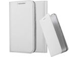 Cadorabo Custodia Per Cellulare Per Motorola Moto G3 Custodia Protettiva In Argento Cover Etui Book Case Booklet