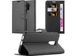 Cadorabo Cover Per Samsung Galaxy A6 Plus 2018 Cover Protettiva In Nero Custodia Per Telefono Cellulare Cover Chiusura Magnetica