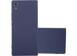 Cadorabo Custodia Protettiva Per Sony Xperia XA1 In Blu Custodia Rigida Per Telefono Cellulare Cover
