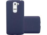 Cadorabo Custodia Protettiva Per Lg G2 Mini Custodia In Blu Custodia Rigida Per Telefono Cellulare Cover