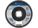 Bosch Disco Lamellare X571 Best For Metal Angolato 125 Mm K 40 Fibra 10 Pz