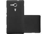 Cadorabo Custodia Protettiva Per Sony Xperia Sp In Nero Custodia Rigida Per Telefono Cellulare Cover