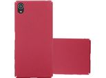Cadorabo Custodia Protettiva Per Sony Xperia Z5 In Rosso Custodia Rigida Per Telefono Cellulare Cover