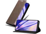 Cadorabo Cover Per Huawei Mate 20 Cover Protettiva In Marrone Custodia Per Cellulare Cover Chiusura Magnetica