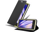 Cadorabo Custodia Per Cellulare Per Nokia Lumia 920 Custodia Protettiva In Nero Cover Etui Book Case Booklet