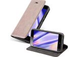 Cadorabo Custodia Per Zte Blade A612 Custodia Protettiva In Marrone Custodia Per Cellulare Cover Chiusura Magnetica