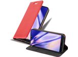 Cadorabo Custodia Per Huawei P20 Custodia Protettiva In Rosso Cellulare Custodia Cover Chiusura Magnetica