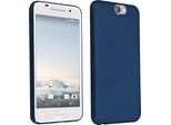Custodia Cadorabo Per Htc One A9 Cover Protettiva In Blu Custodia Rigida Cover Per Telefono Cellulare