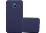 Cadorabo Custodia Protettiva Per Nokia Lumia 640 Xl Custodia In Blu Custodia Rigida Per Telefono Cellulare Cover